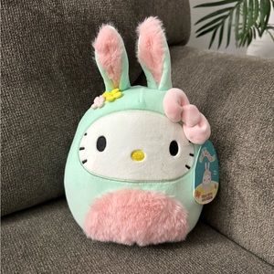 *NWT* Squishmallows 8” Hello Kitty in Bunny Suit Easter